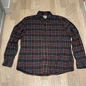 LL Bean flannel shirt